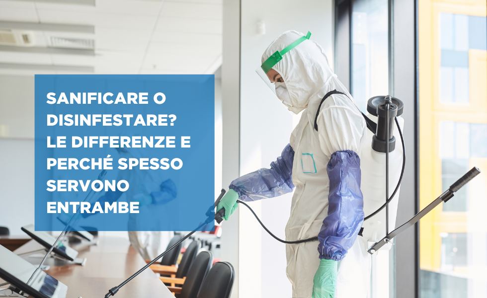 Sanificare o disinfestare_ Le differenze e perché spesso servono entrambe